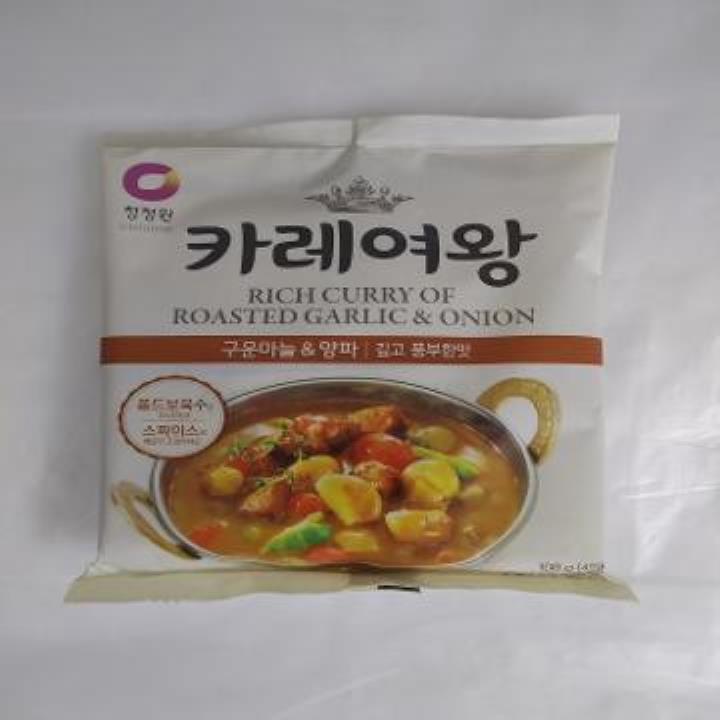 대상(주) 청정원 카레여왕 구운마늘&양파 (108gX2) 썸네일 3