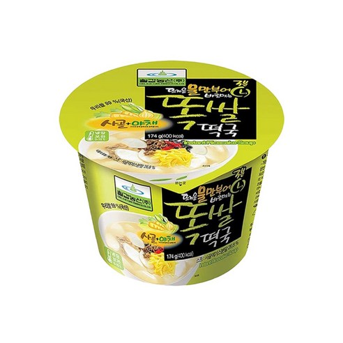 칠갑농산 똑쌀떡국174g 158G x 1EA 썸네일 3