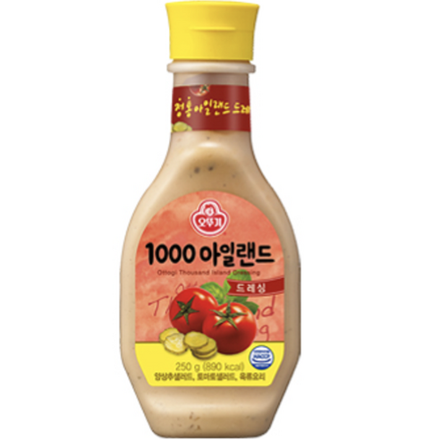 오뚜기 1000아일랜드드레싱3.2kg 3.2G x 1EA 썸네일 3