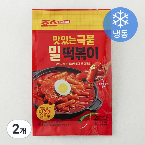 (주)케이씨맛있는푸드 떡볶이순한맛 425g 썸네일 2