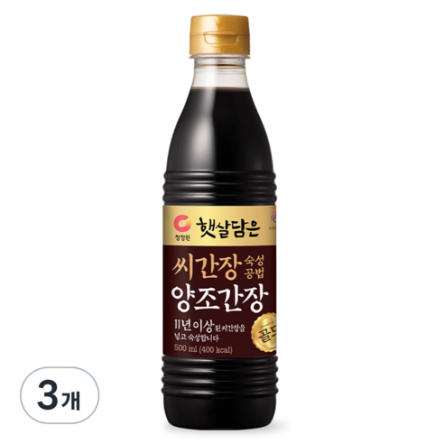 조병희식품 3년숙성간장 500ml 썸네일 2