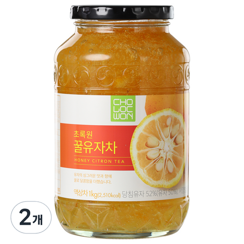 자연주의무농약꿀유자차행사1kg+1kg (행사) 썸네일 2