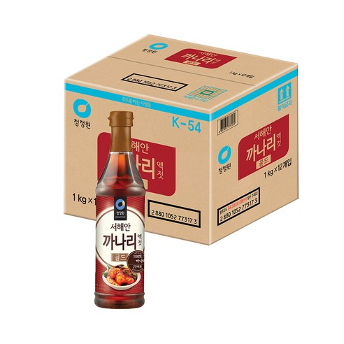 청정원까나리액젓 1KG 썸네일 3
