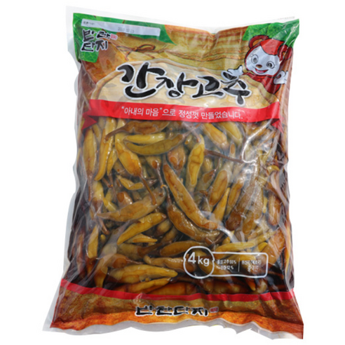 밥친구 간장고추 4KG 썸네일 3