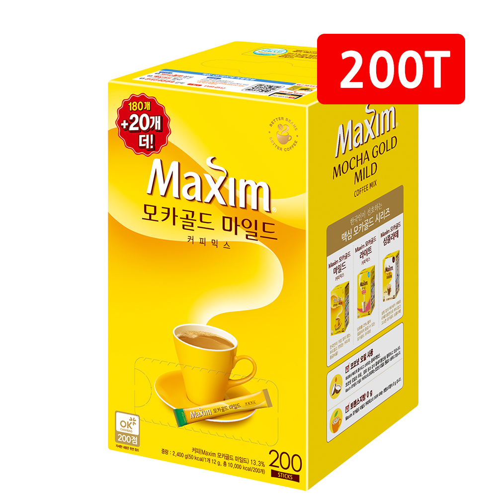 동서식품 맥심모카골드마일드 맥심모카골드믹스240G 240G x 1EA 썸네일 2