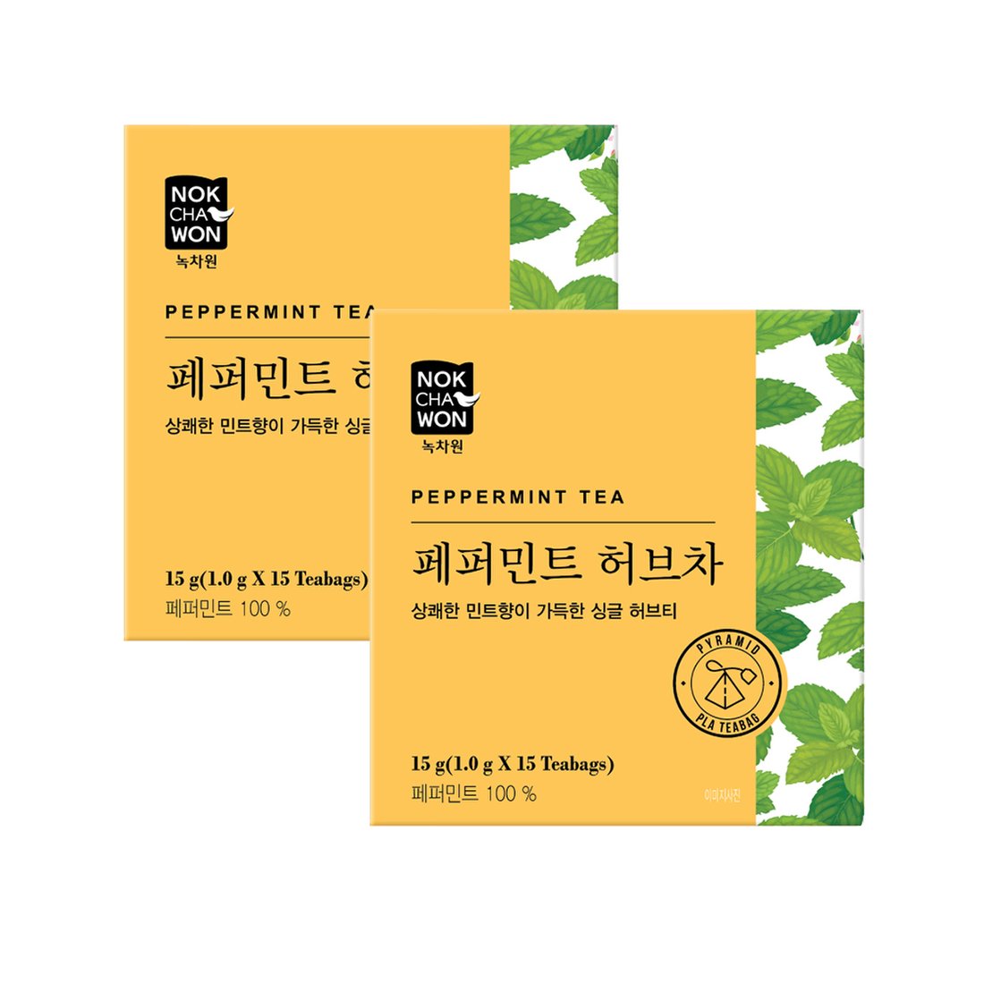 녹차원(주) 페퍼민트 허브티 20T(16g) 썸네일 2