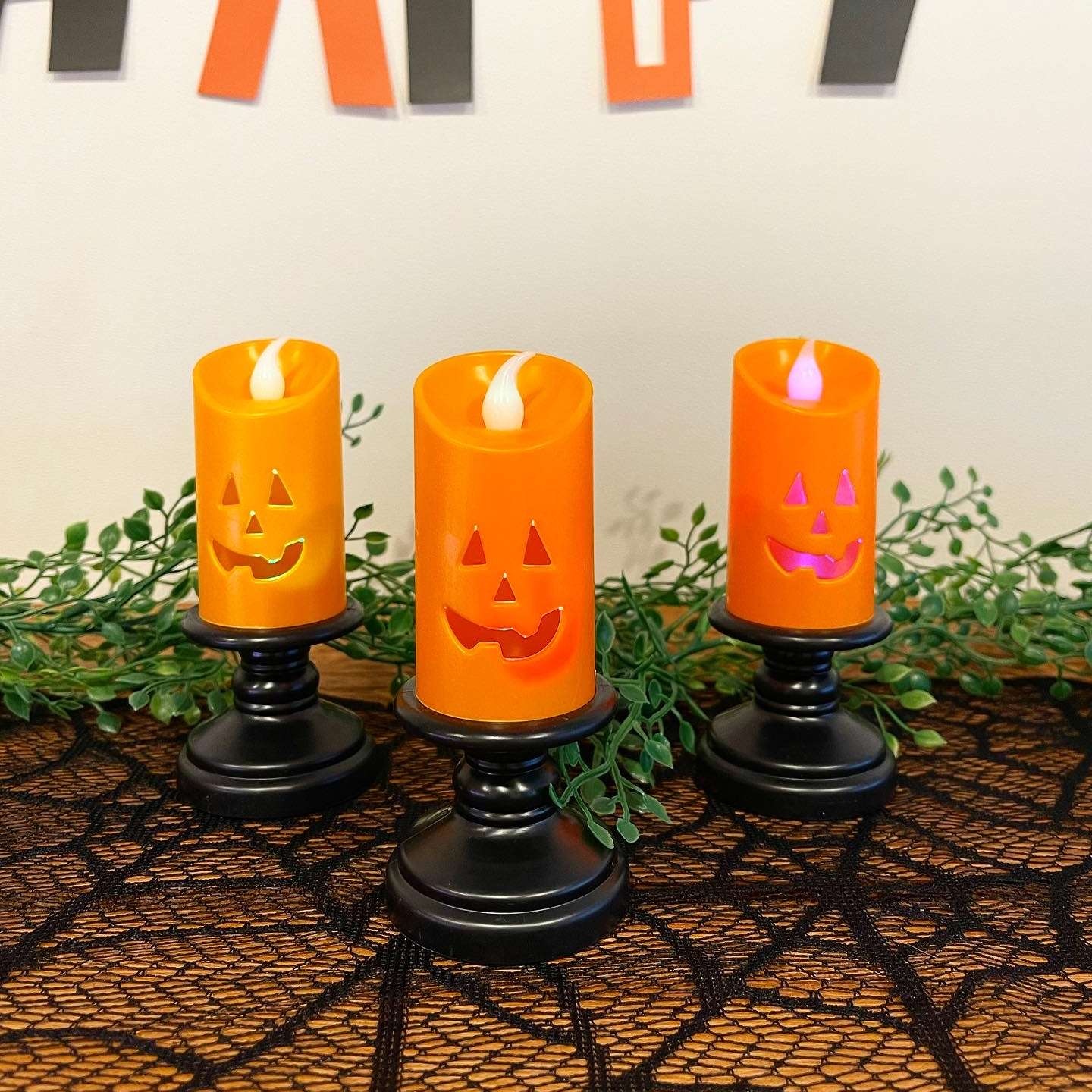 할로윈 LED 촛대 (랜덤발송) 썸네일 2