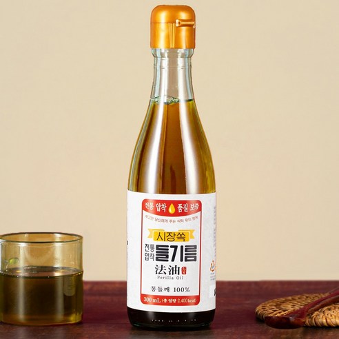 ㈜로하스연천 명품로하스 들기름 300ml*1개 썸네일 2