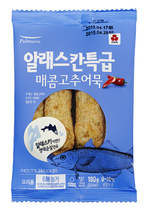 풀무원 알래스칸특급 야채봉 어묵 180g 180G x 1EA