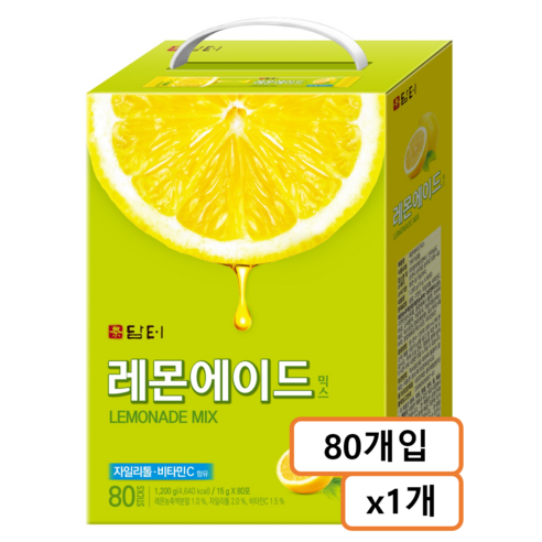 담터 레몬에이드믹스20입(15g*20T) 썸네일 2