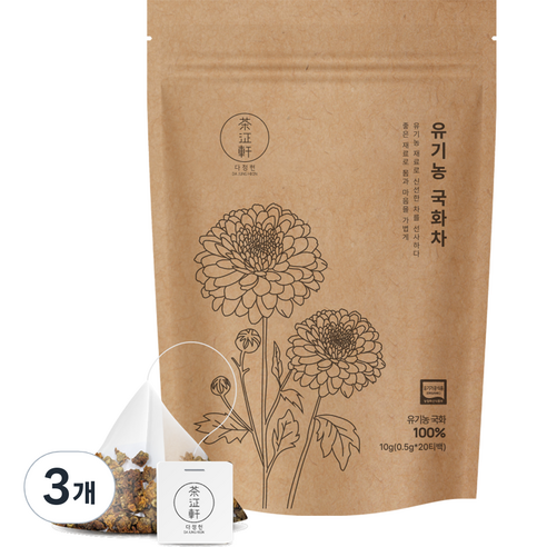 브레인트로피아 국화차 80g(0.8g*100ea) 썸네일 2