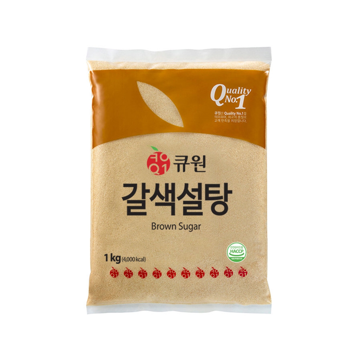 (주)삼양사 큐원 갈색설탕(지퍼백)1kg 1000G 썸네일 2