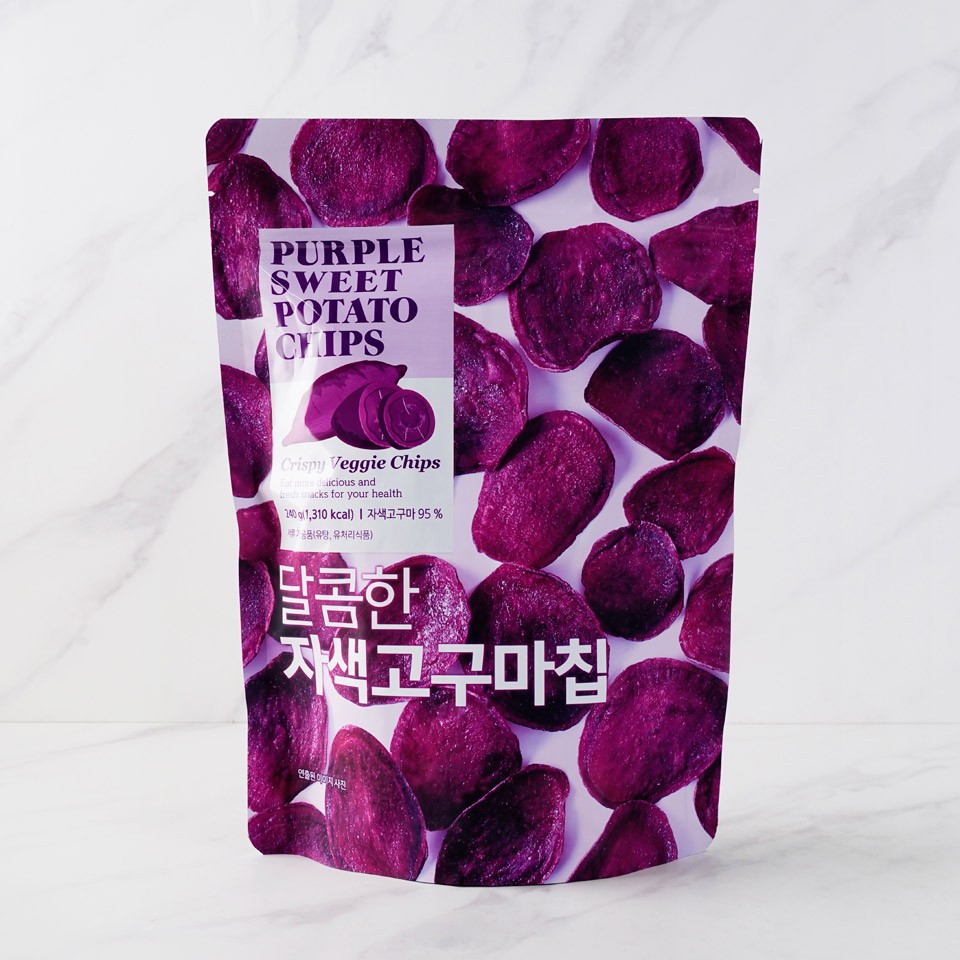 코스모스제과 자색고구마칩 100G 썸네일 2