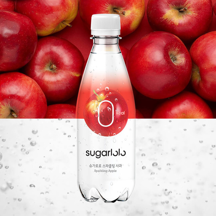 해)썬키스트소다(사과)350ML 썸네일 2