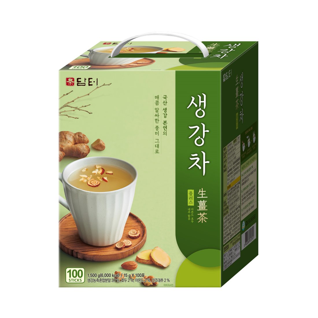 담터 생강차플러스 4입(15g*4T) 썸네일 3