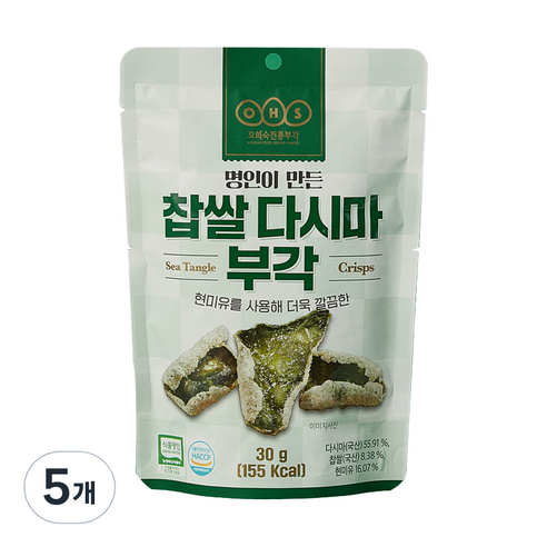 다시마튀각 30g (금박파우치) 썸네일 3