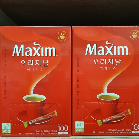 뉴디스]오리지날커피믹스12g*100p 1.2kg 썸네일 3