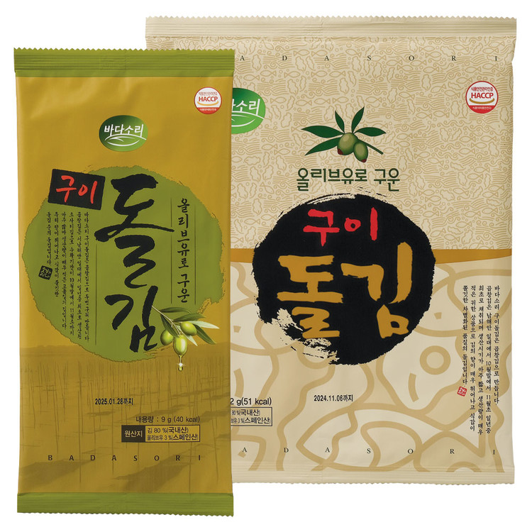 농협 올리브유로 구운 생생파래김 4g*12ea 썸네일 2
