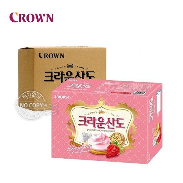 (주)크라운제과 크라운 크림산도 323G 썸네일 2