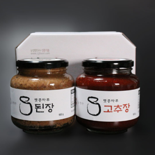 운장식품 메주콩9회죽염된장 900g 썸네일 3
