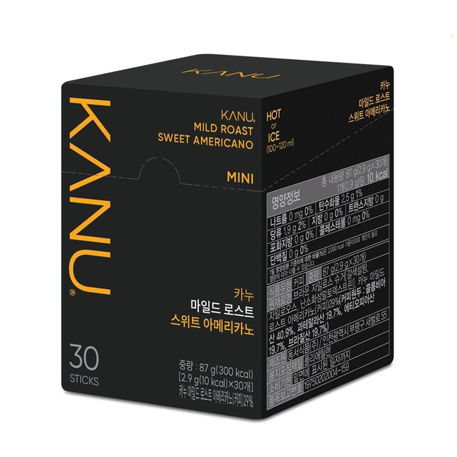 동서식품 맥심 카누 마일드 스위트 미니 3+1(87gX4EA) 348G 썸네일 2