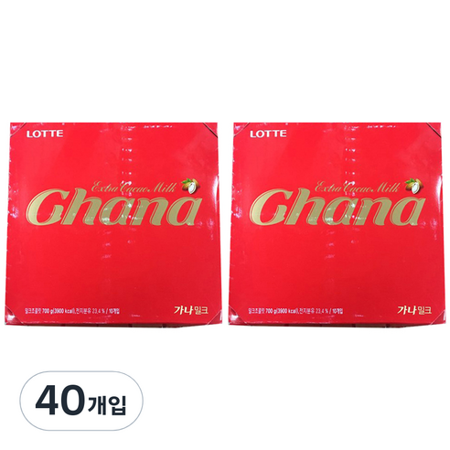 롯데 가나밀크 70G 썸네일 2
