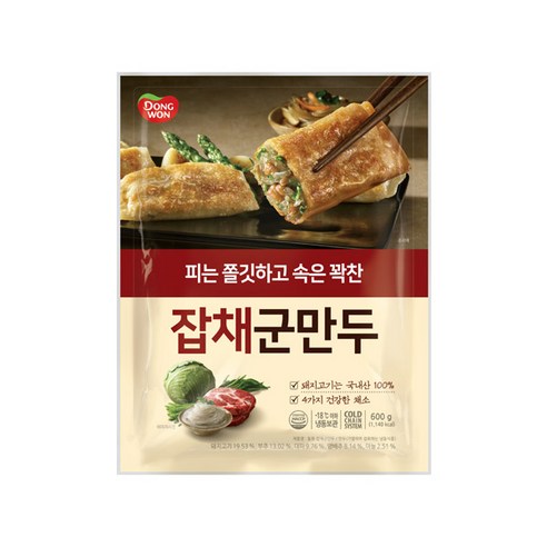 동원 새참 잡채군만두 400g 썸네일 3