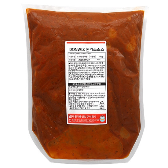 한마루푸드 돈가스소스S 3kg 썸네일 2