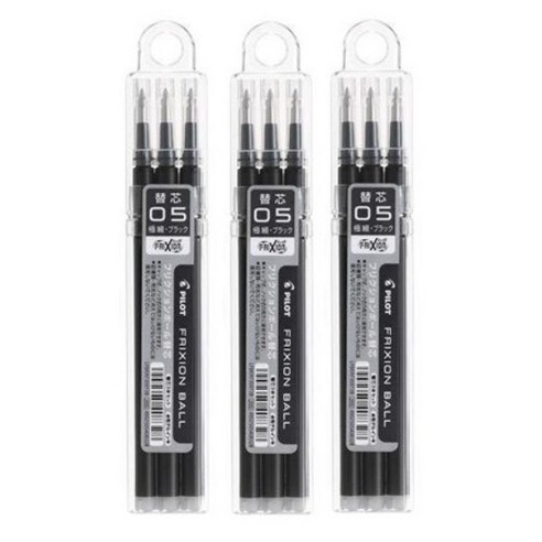 지워지는중성펜/프릭션노크식/0.5mm/흑색 썸네일 2