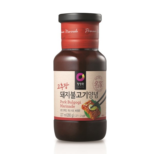홈플러스좋은상품흑마늘매운돼지불고기양념 280g 썸네일 2