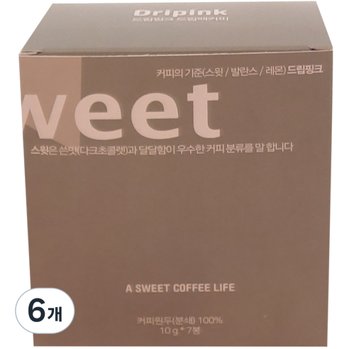 티어즈 오브 뉴기니버드 첼로 드립 커피 70g 7G x 10EA 썸네일 2