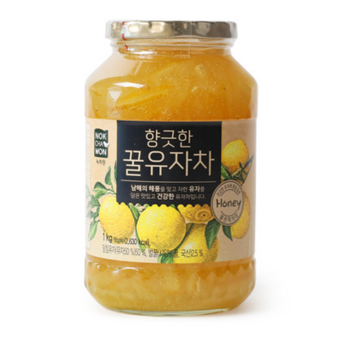 녹차원 꿀유자차 1000G 썸네일 3