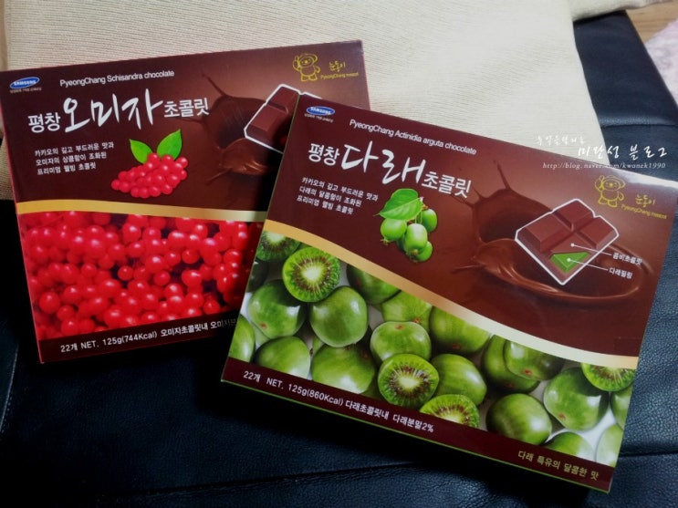송림제과 (주)평창초콜릿 평창다래초콜릿 (대) 239G x 1EA 썸네일 2
