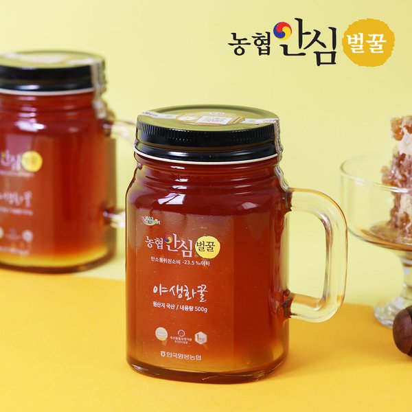 정용자벌꿀 정용자벌꿀 야생화500g pet 500G x 1EA 썸네일 2