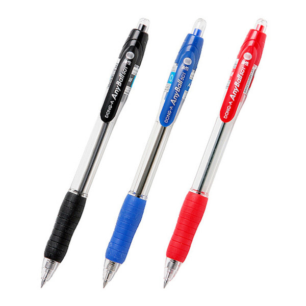 유성펜/애니볼/0.7mm/적색 썸네일 2