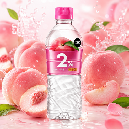 2%부족할때 복숭아 500MLx20`S 썸네일 2