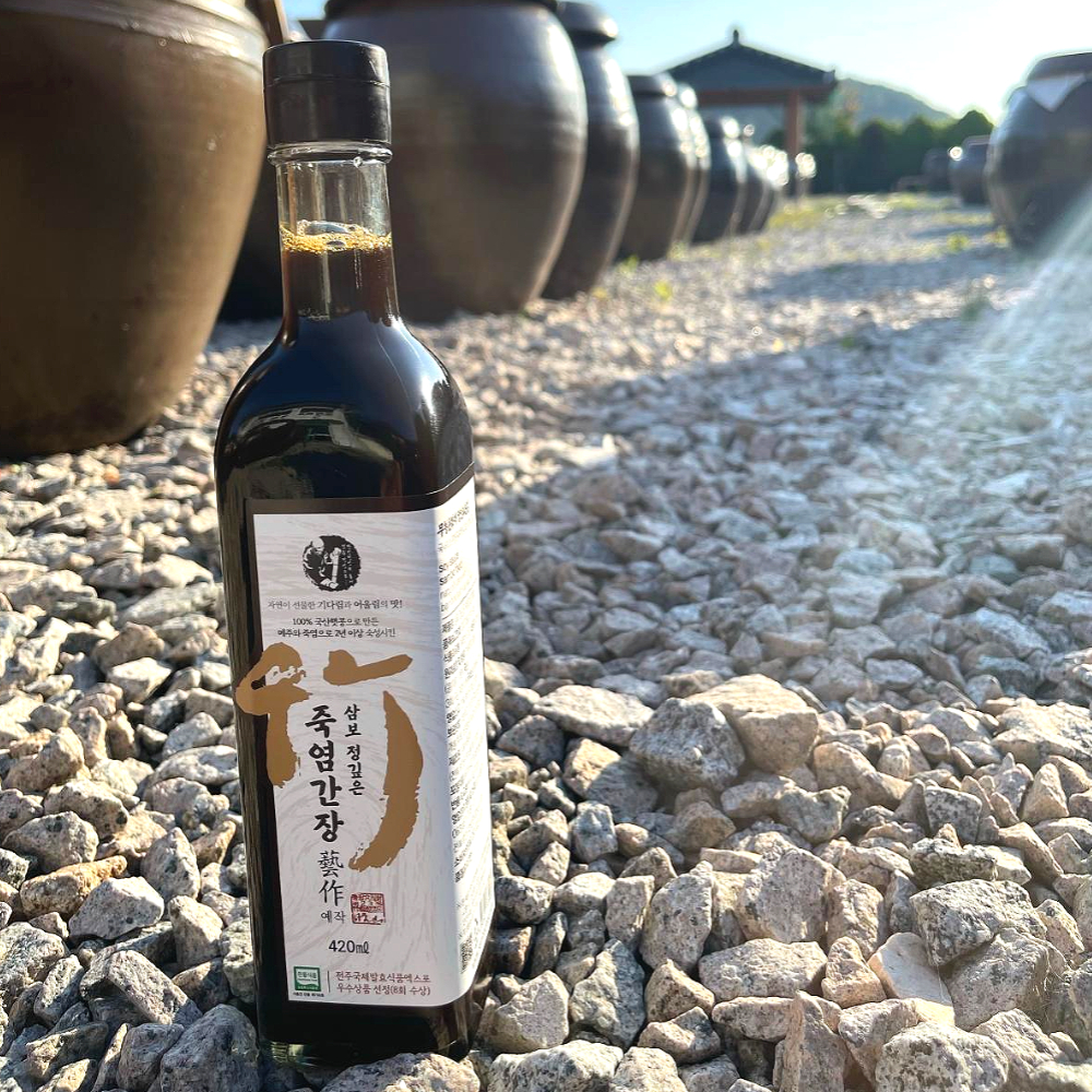 삼보죽염간장 375ml 썸네일 3