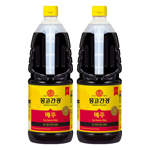 이삭원한국간장 식염수50%, 메주30%, 식염20% 1.8L 썸네일 3