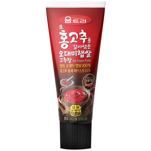 (주)움트리 움트리태양초찰고추장 200G x 1EA 썸네일 3