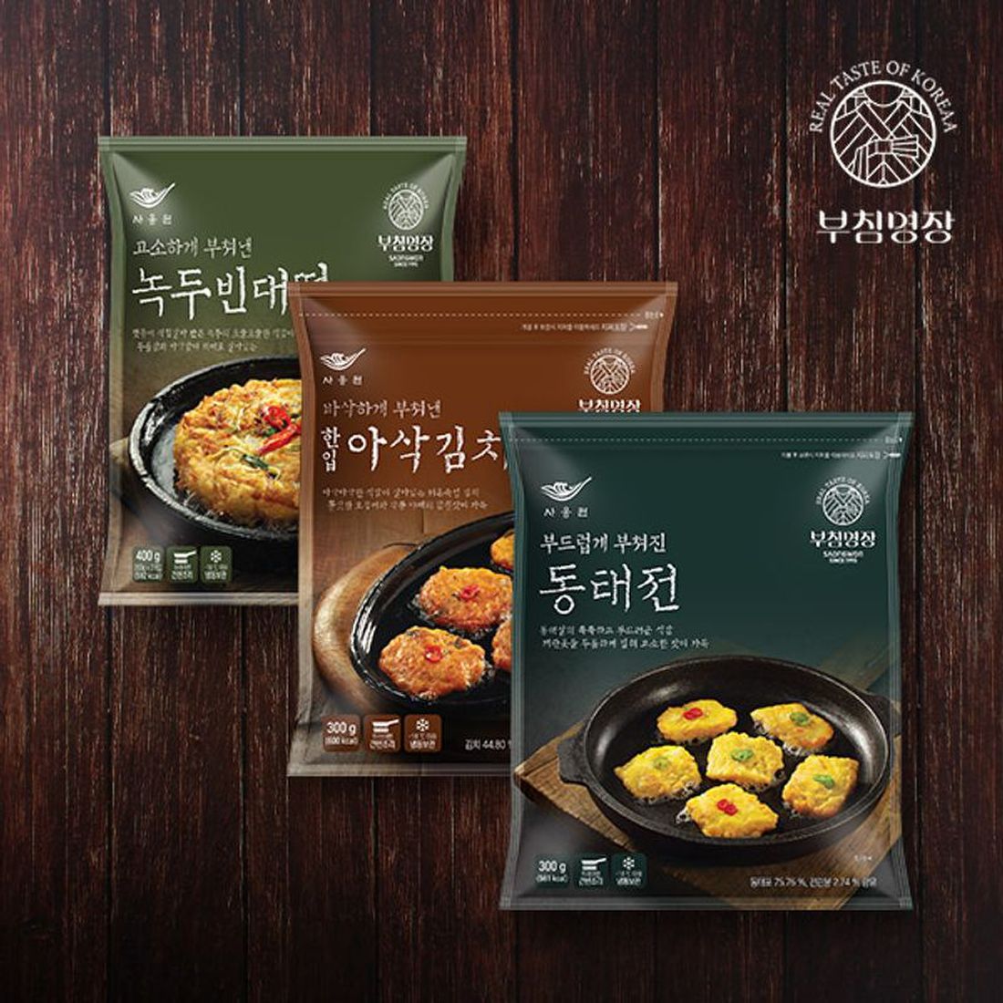 녹두빈대떡가루 400G 썸네일 2