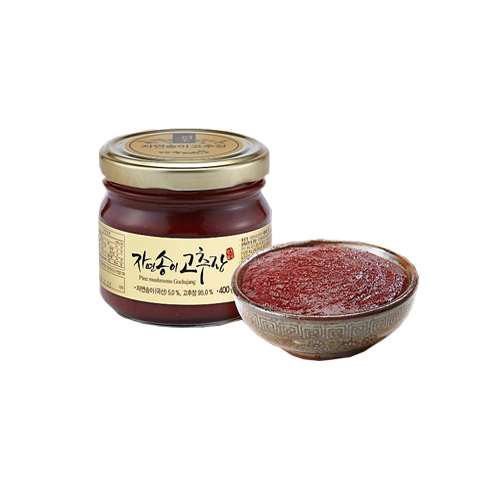 강원송이산 자연송이고추장 400g(유리병) 썸네일 2