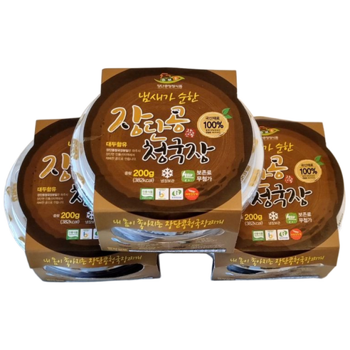 민가네식품 수라상청국장 200G x 1EA 썸네일 3