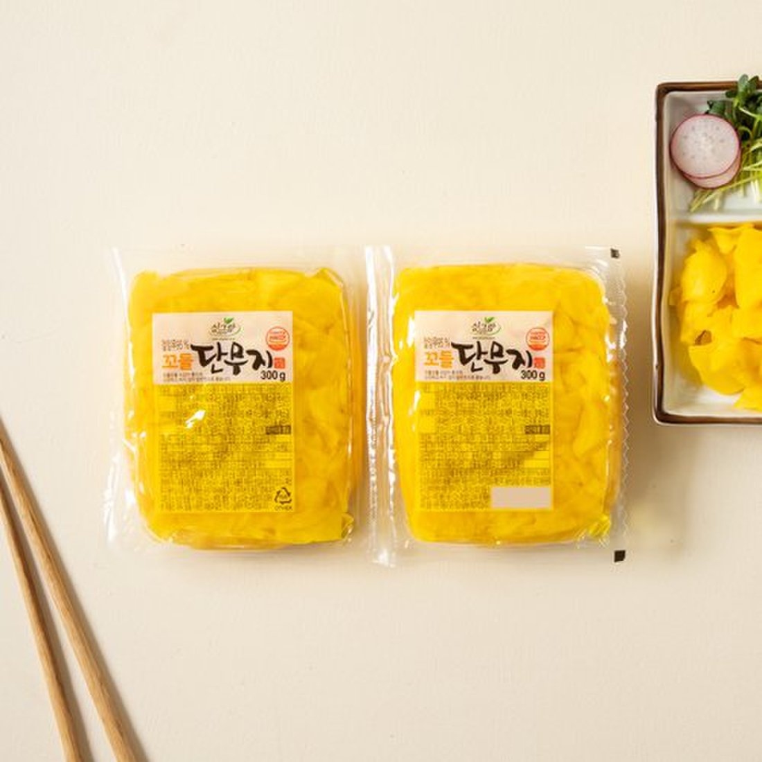 자연농 단무지 300g 썸네일 2
