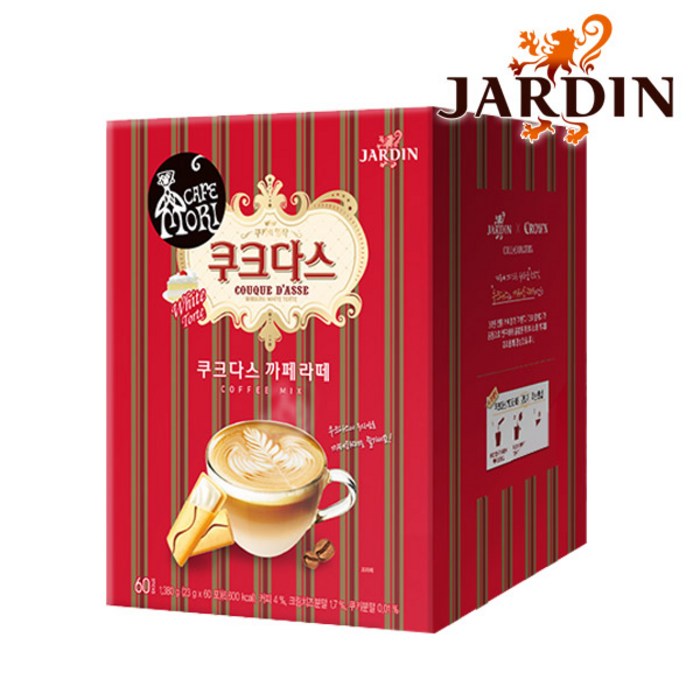 쟈뎅 홈스타일 까페모리 프렌치바닐라향카푸치노 190*79*260, 780g(13g*60입) 썸네일 3