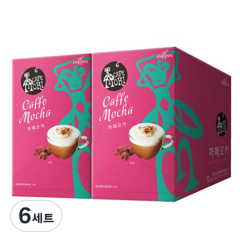쟈뎅 까페모리 카라멜카푸치노7입 컵세트 썸네일 2