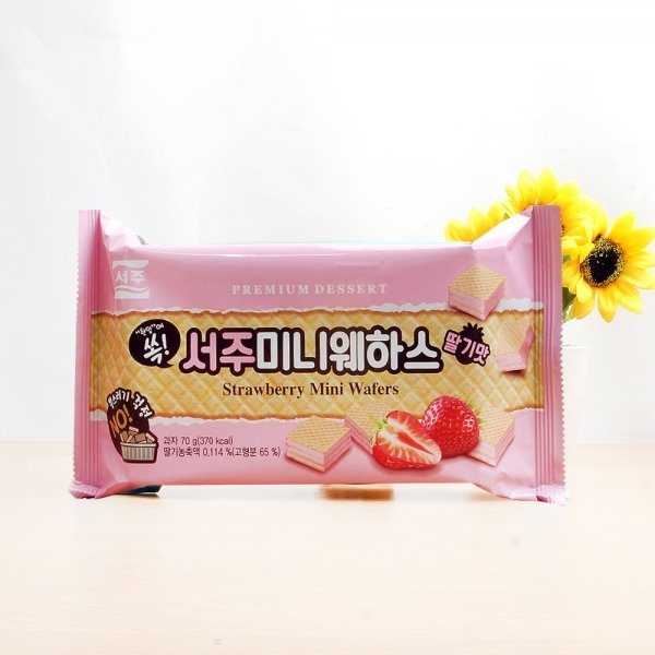 사각 딸기맛 웨하스 280G 썸네일 2