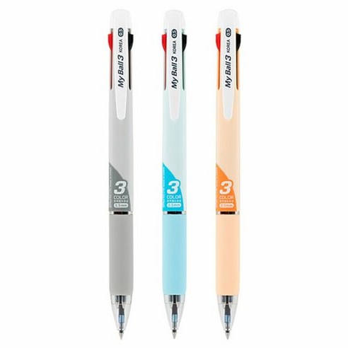 Z)유성펜/제노3색/0.5mm/검오바 썸네일 2