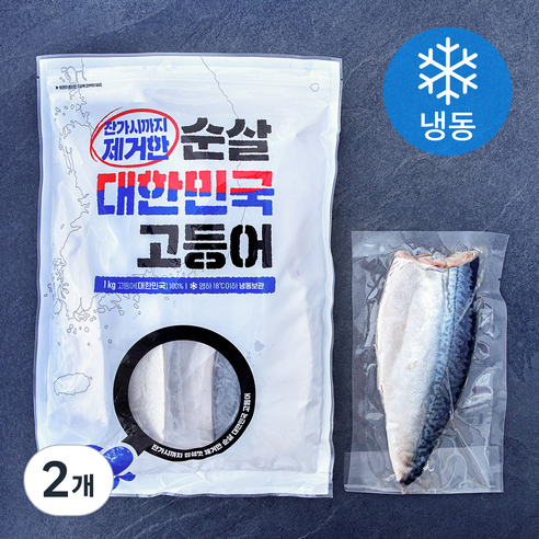(주)푸드엔씨 저염고등어순살 1kg 썸네일 2