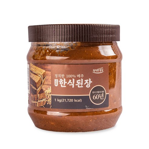 해중실업 다시맛본 조선토종콩 된장5년숙성 1kg 썸네일 3