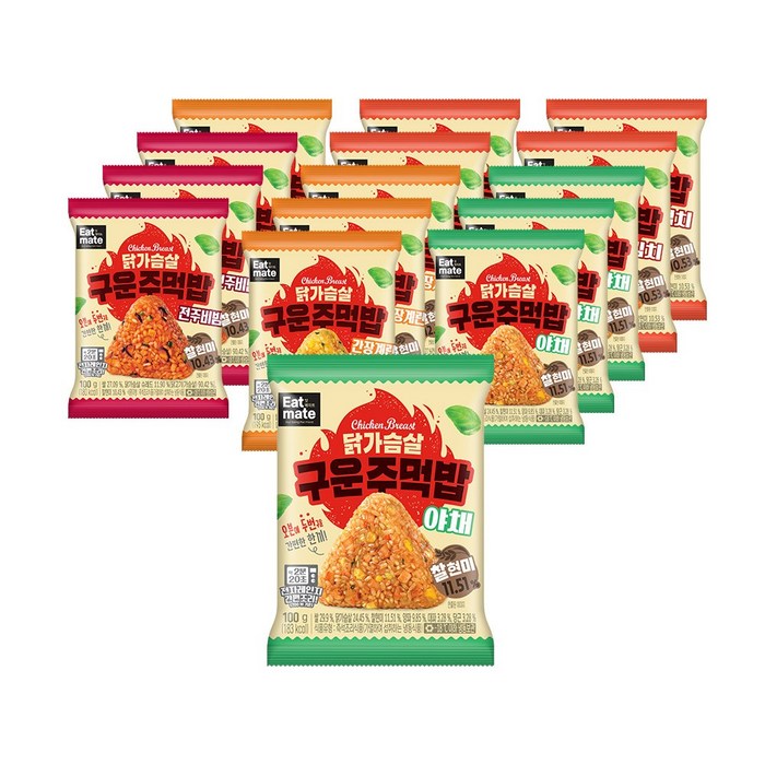 TGL]전주비빔주먹밥100g/700 썸네일 2